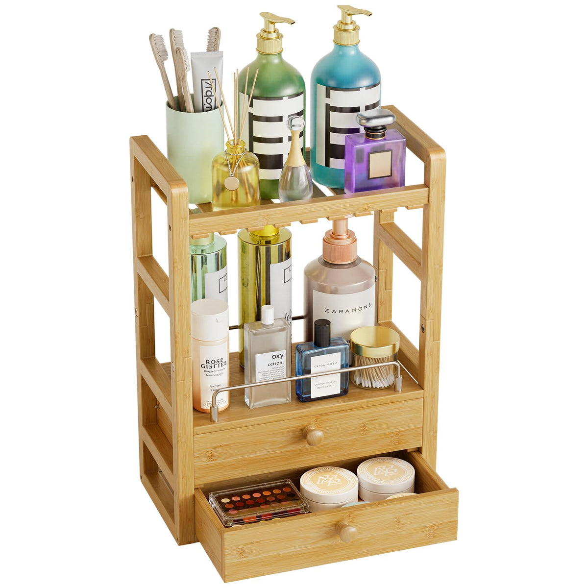 AmazerBath kitchen-office storage solution on a counter