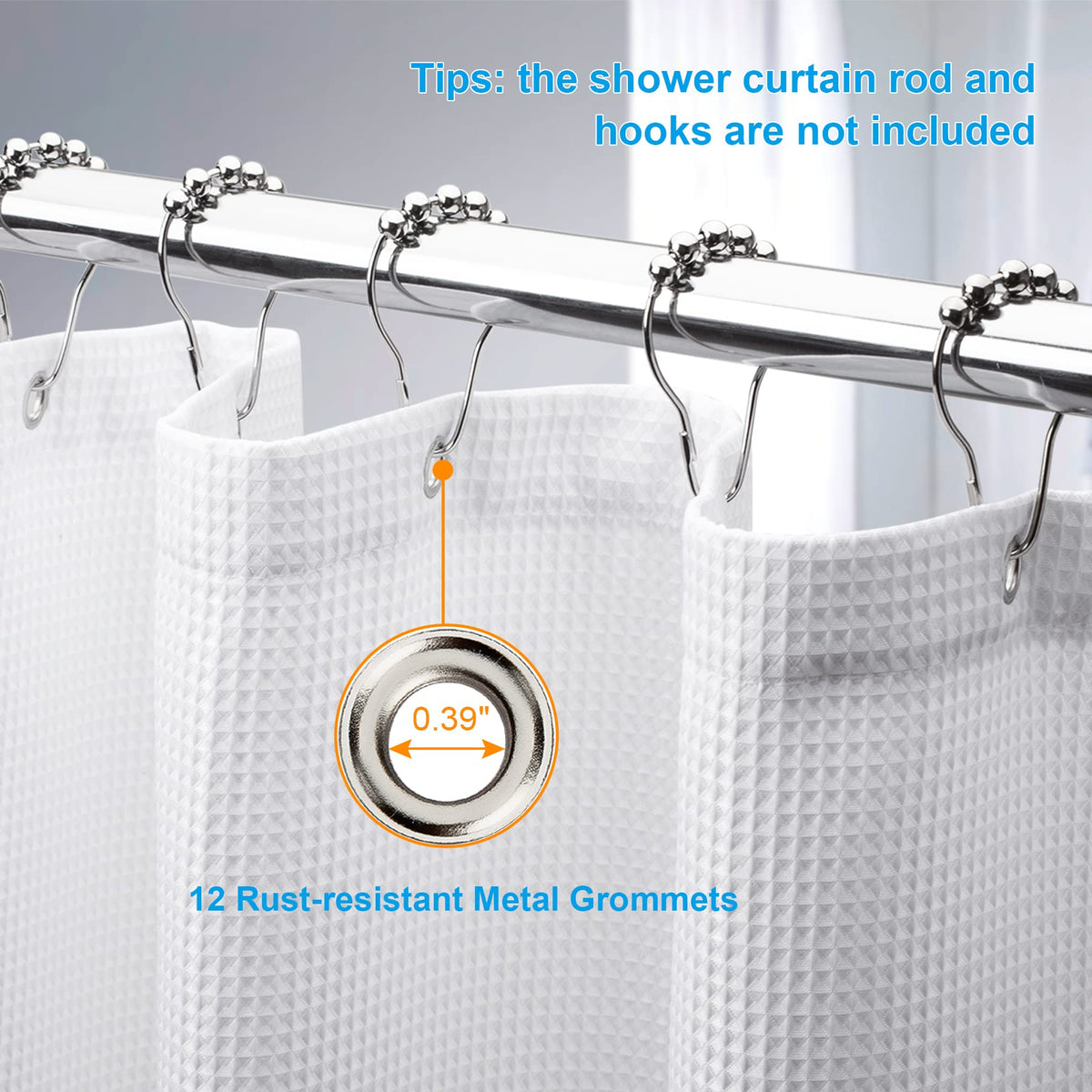 AmazerBath 84-inch height fits tall bathrooms for a grand look.