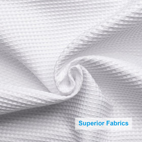AmazerBath machine-washable shower curtain ready for simple care.