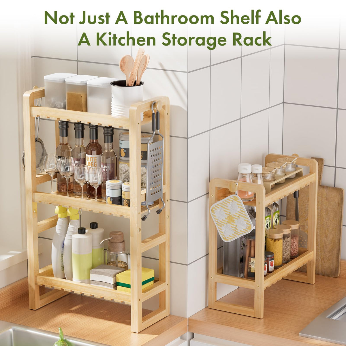 AmazerBath punch-free assembly makes installation quick and tool-free.