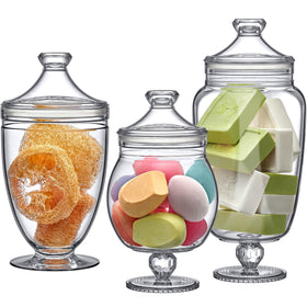 Amazing Abby Admire 60oz jar with lid for candy display and pantry organization.