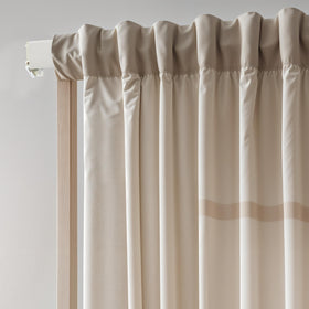 Amazing Drapery Hardware wide-pocket design supports sturdy drapery with a clean look.