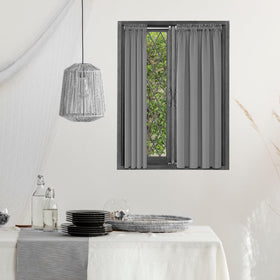Amazing Drapery Hardware versatile design for doors, windows, and sidelights.