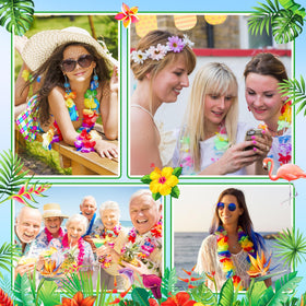 Amazing Time classic Hawaiian lei design for vibrant photoshoots.
