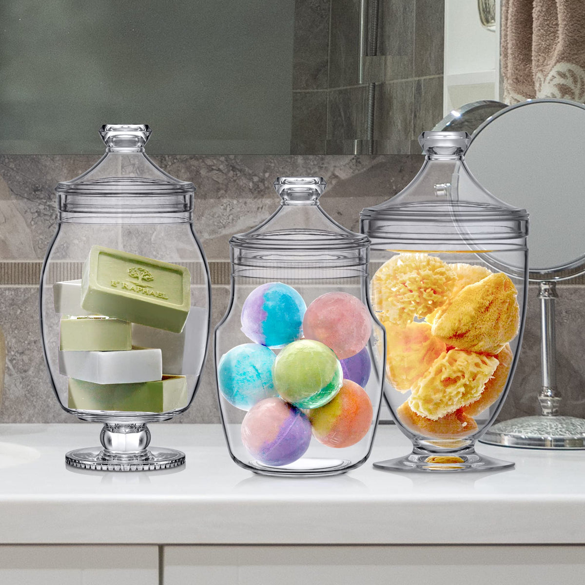 Amazing Abby Keep candy buffet display jar for events and gifts.