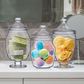 Amazing Abby Keep candy buffet display jar for events and gifts.