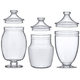 Amazing Abby Keep kitchen storage acrylic jar combines function with style.