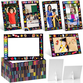 AmazingSpark 50-pack kindergarten frames front view showcasing 4x6 photos