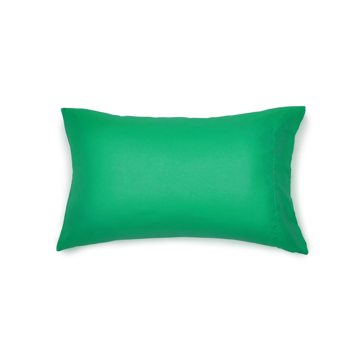 Amazon Basics twin sheet, sham, and pillowcase set ready to use.