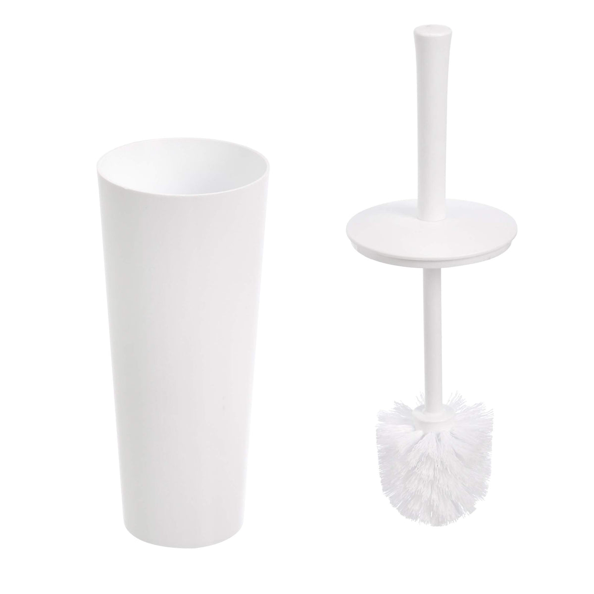 Amazon Basics brush holder-base keeps brushes stored neatly and floors dry.