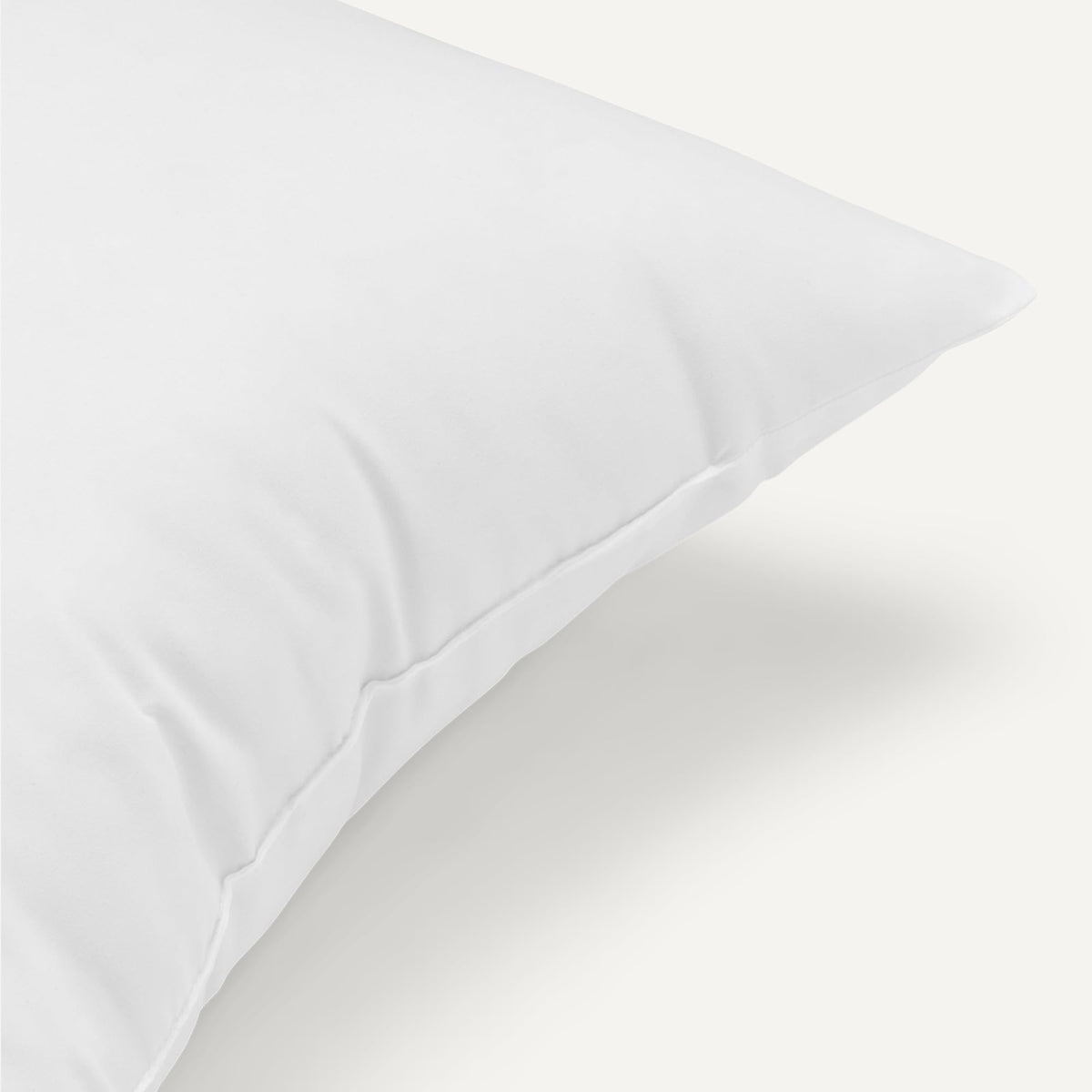 Amazon Basics compressed pillow insert arrives ready to refluff to desired loft