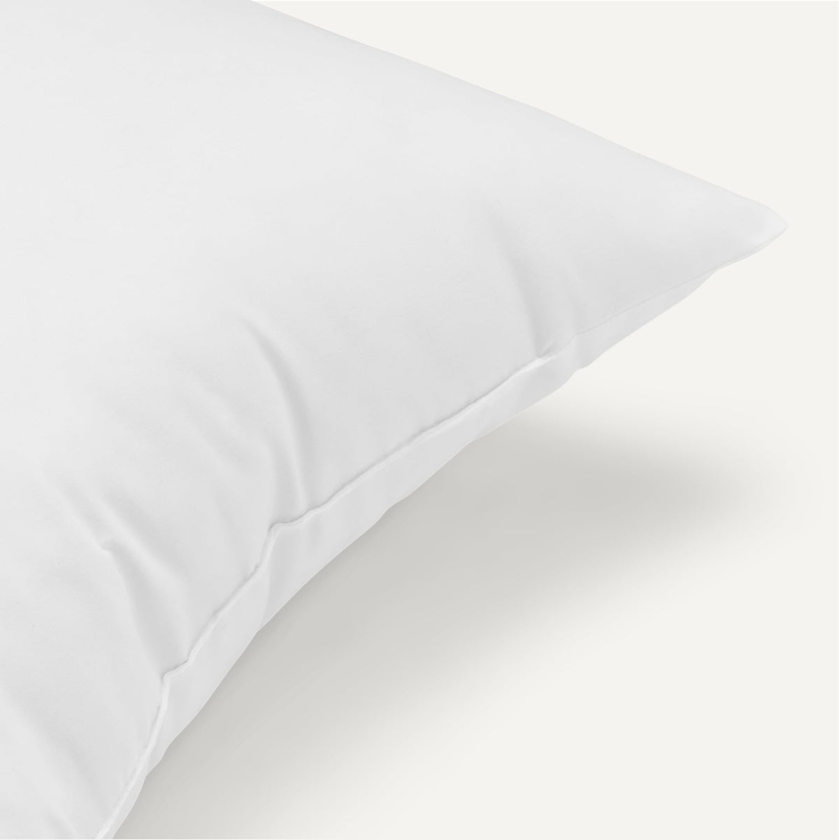 Amazon Basics compressed packaging pillow insert for easy storage