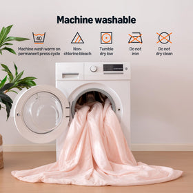 Filled with recycled polyester for sustainable comfort.