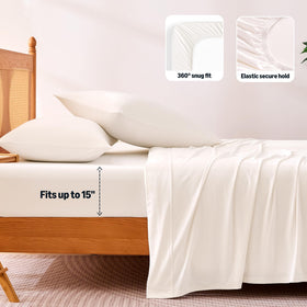 Amazon Basics pillowcase closure ensures neat, comfortable pillow alignment.