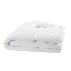 Amazon Basics corner tabs secure the duvet insert for a tidy bed.