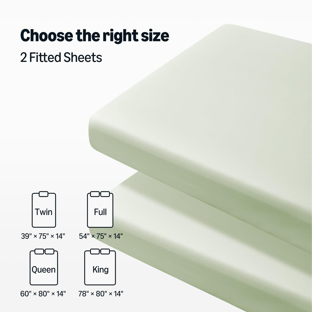 Amazon Basics durable, long-lasting fitted sheet ready for daily use.