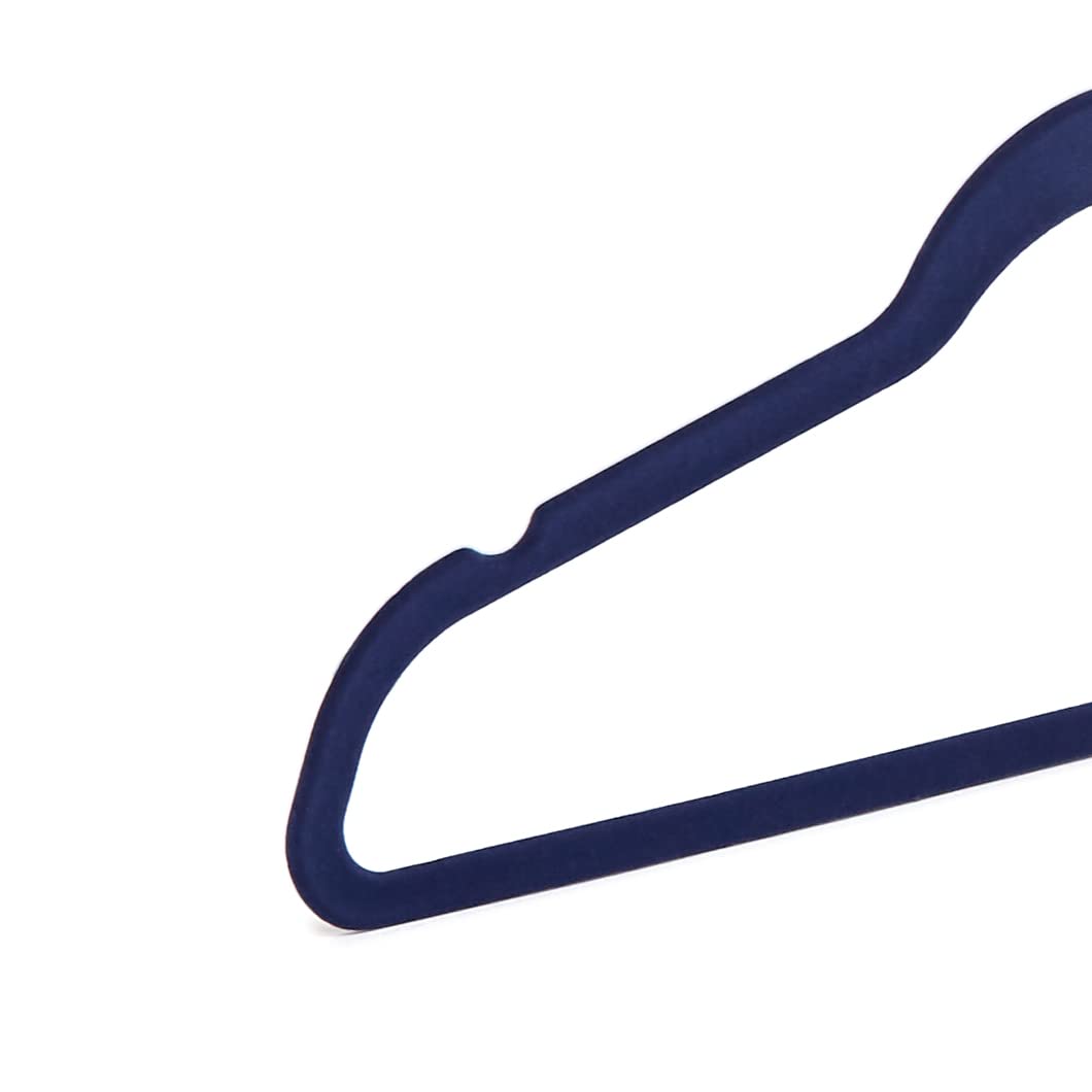 Amazon Basics durable metal-core hanger supports garments up to 10 pounds.