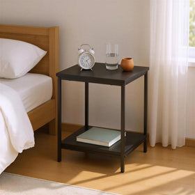 Amazon Basics end table compact design suitable for small spaces