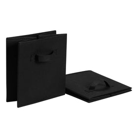 Amazon Basics cube folded flat to save space when not in use
