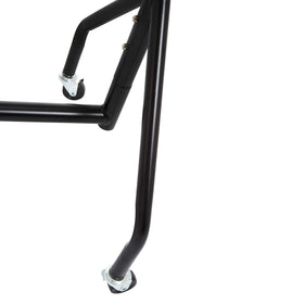 Amazon Basics rack measuring 72 x 60 inches with generous hanging space