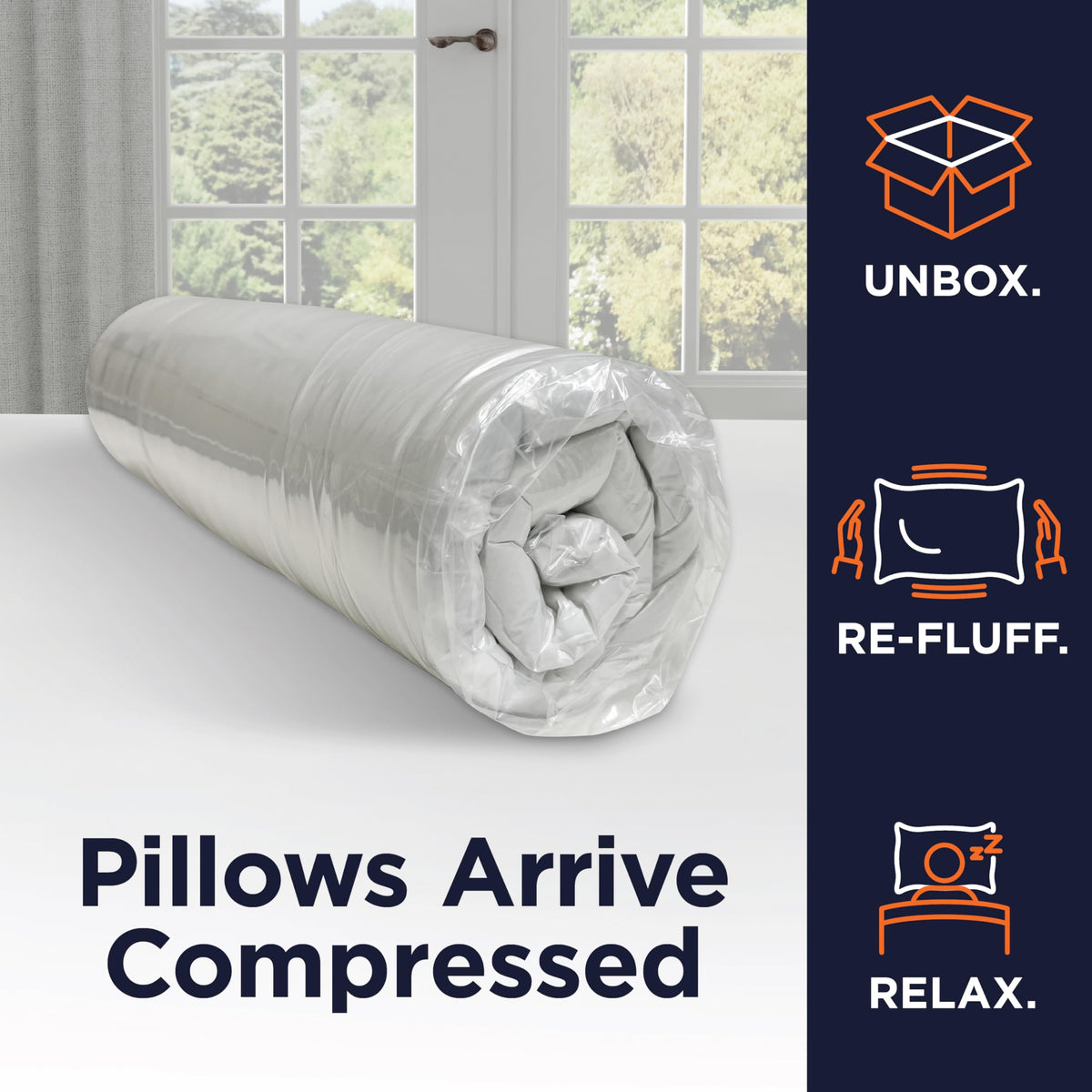 Amazon Basics machine washable insert keeps cushions fresh