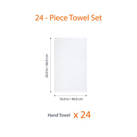 Amazon Basics multi-use towels shown for bath and gym use.