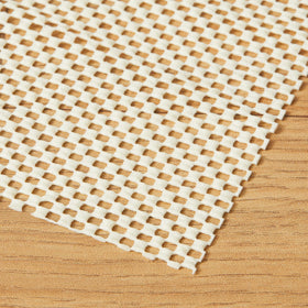 Amazon Basics non-slip rug pad durability test with heavy furniture