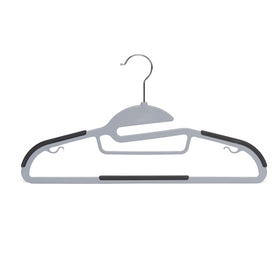 Amazon Basics nonslip rubber grips keep garments secure and wrinkle-free