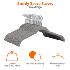 Amazon Basics notched shoulders keep dresses and tops in place.