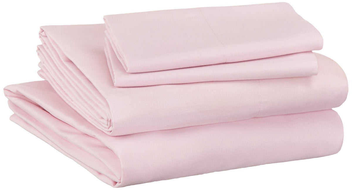Amazon Basics pillowcases 20x30 with unicorns matching the set