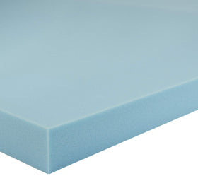 Amazon Basics queen size topper on bed ready to upgrade comfort