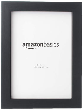 Amazon Basics frame with easel-back for secure tabletop showcasing.