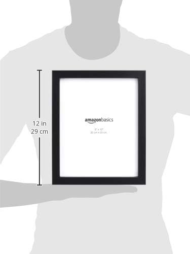 Amazon Basics close-up of black frame showing sturdy construction