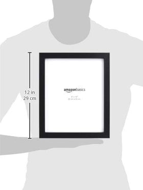 Amazon Basics close-up of black frame showing sturdy construction