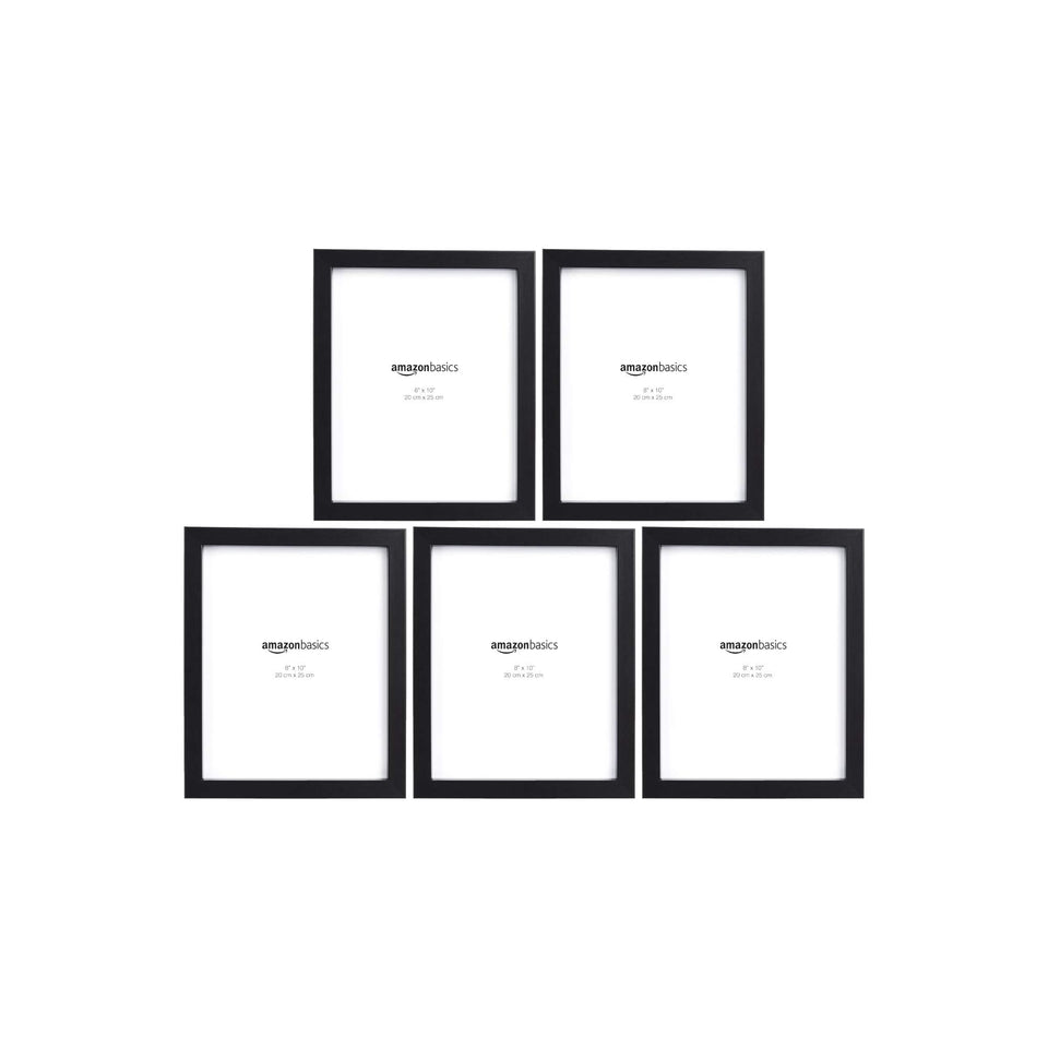 Amazon Basics rectangular 8x10 frame for wall and tabletop photo display