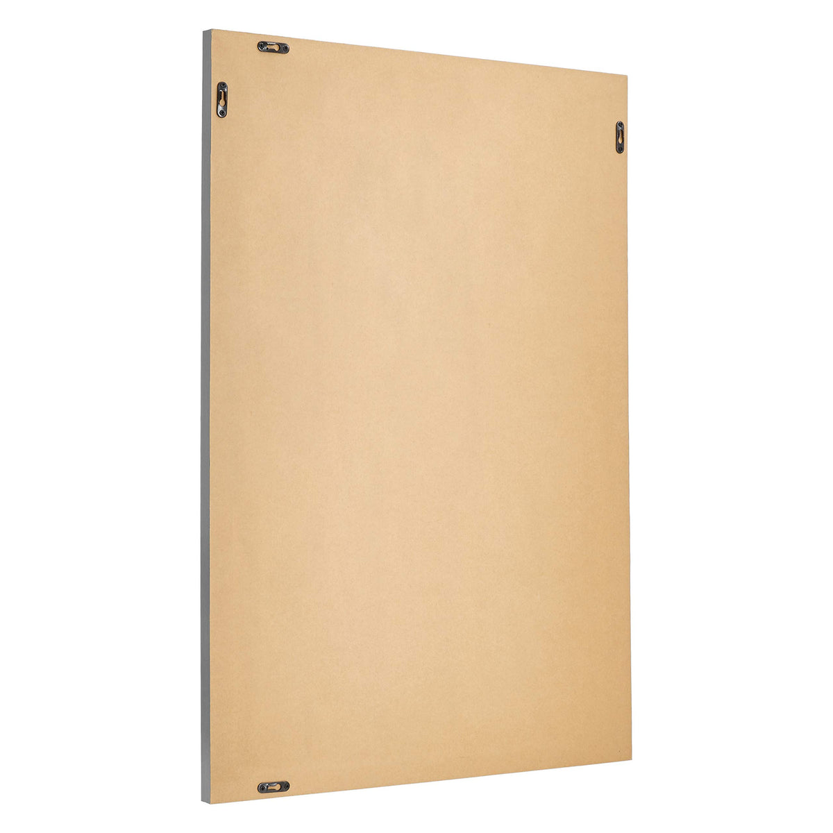 Amazon Basics rectangular mirror 24x36 can be mounted horizontally for wide views