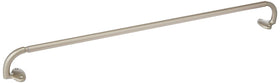 Amazon Basics room darkening curtain rod 28-48 inches nickel finish for easy light control