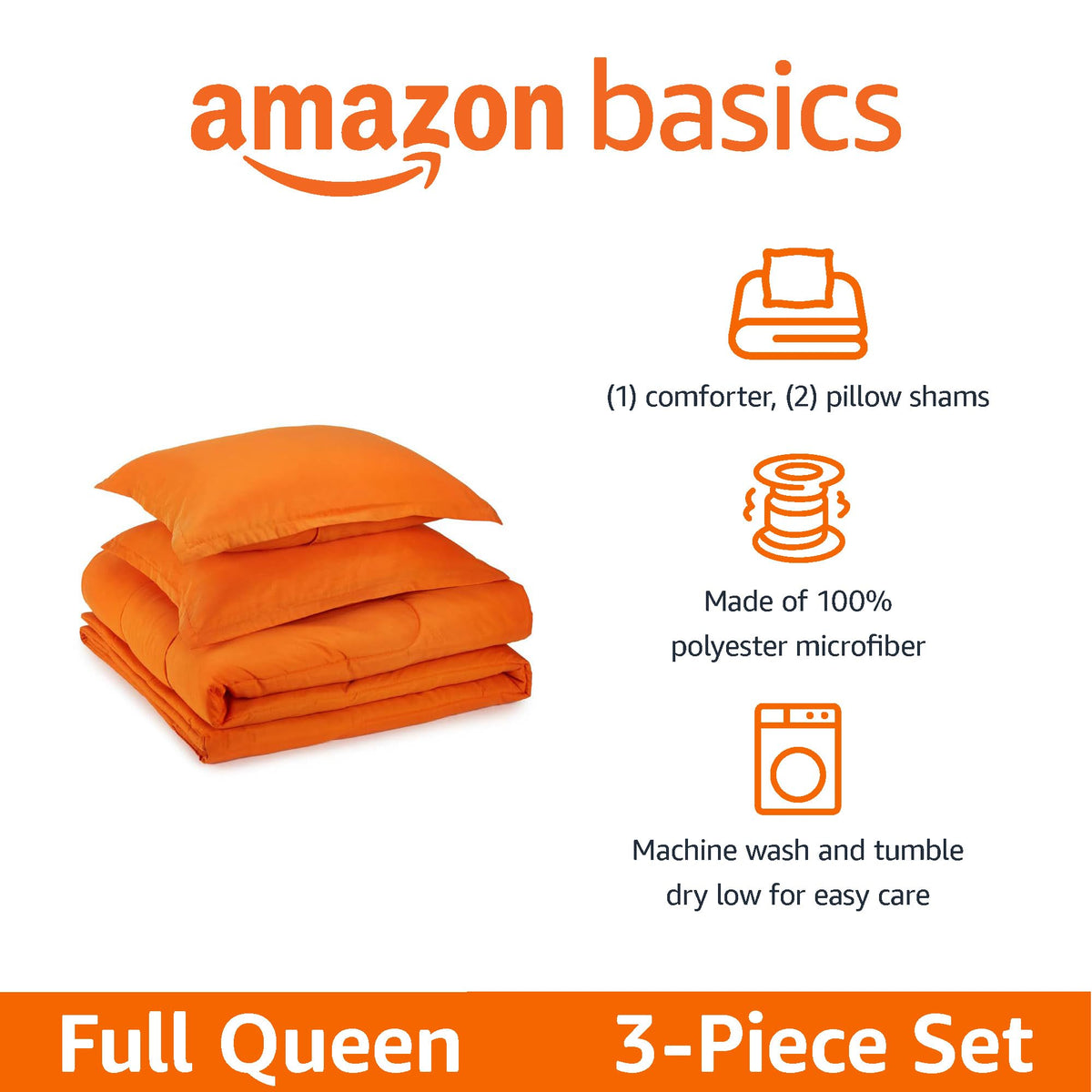 Amazon Basics soft microfiber fabric closeup shows plush texture and comfort.
