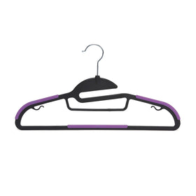 Amazon Basics hanger with 360-degree swivel hook for easy closet access
