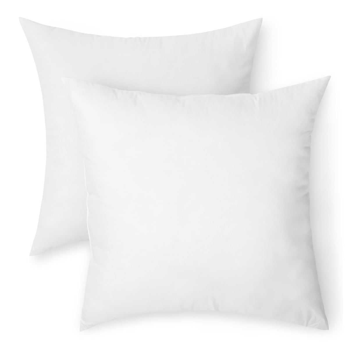 Amazon Basics square pillow insert 26x26 in two-pack for versatile sofa or bed décor