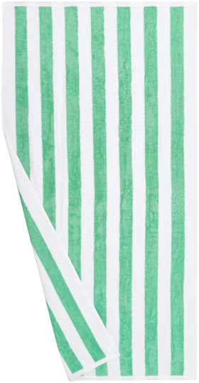 Amazon Basics terry cotton towel arranged for bath and beach