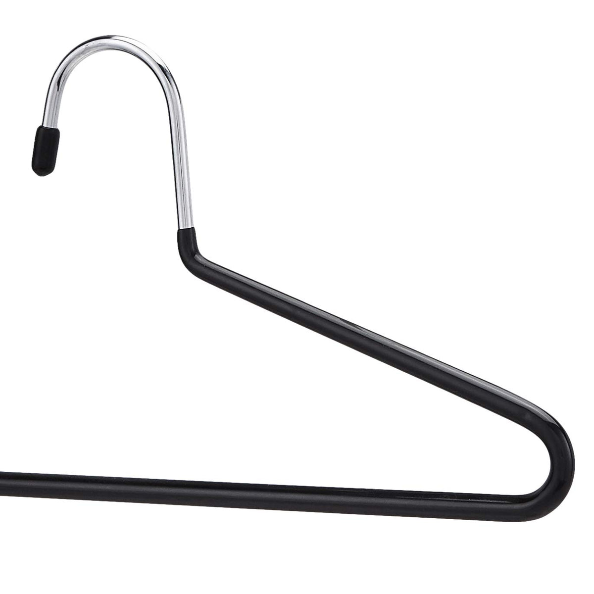 Amazon Basics 30-pack trouser hangers keep closets tidy and accessible.