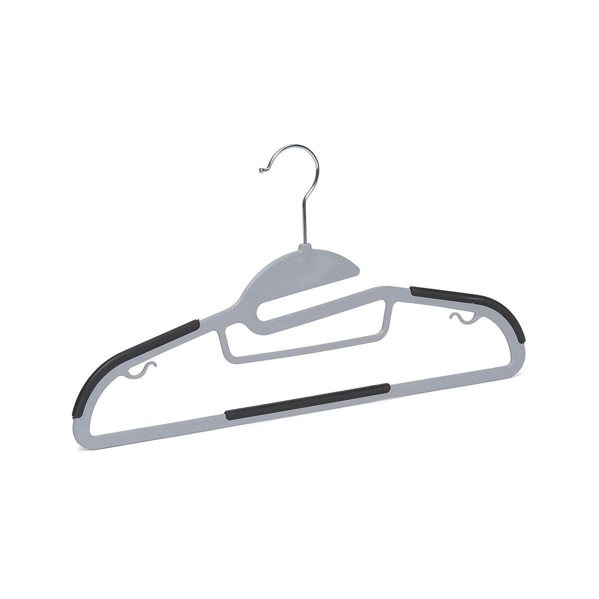 Amazon Basics U-slide and S-shaped opening ease loading on necklines