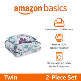 Amazon Basics ultra-soft microfiber close-up shows plush, breathable fabric