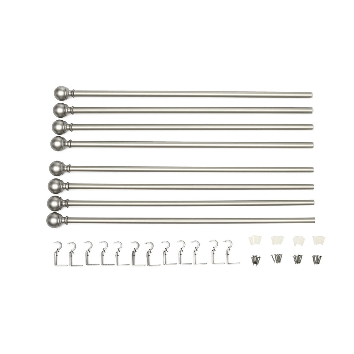 Amazon Basics wall-mount hardware included for quick, secure installation.