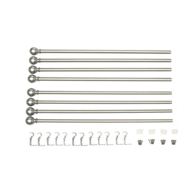 Amazon Basics wall-mount hardware included for quick, secure installation.