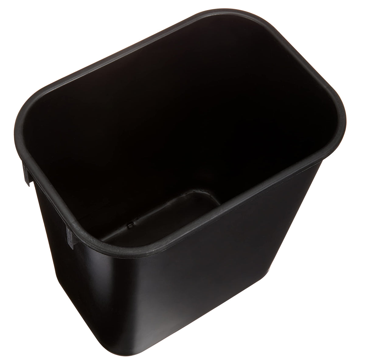 Amazon Basics wastebasket in an office setting for clean organization