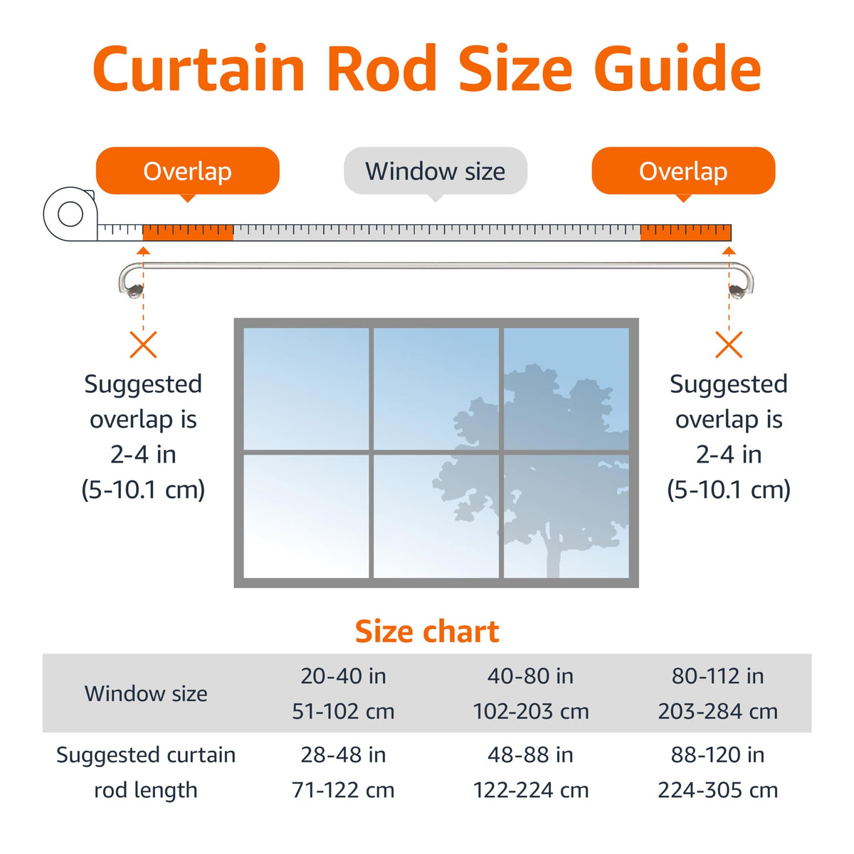Amazon Basics wrap-around curtain rod nickel provides seamless window coverage