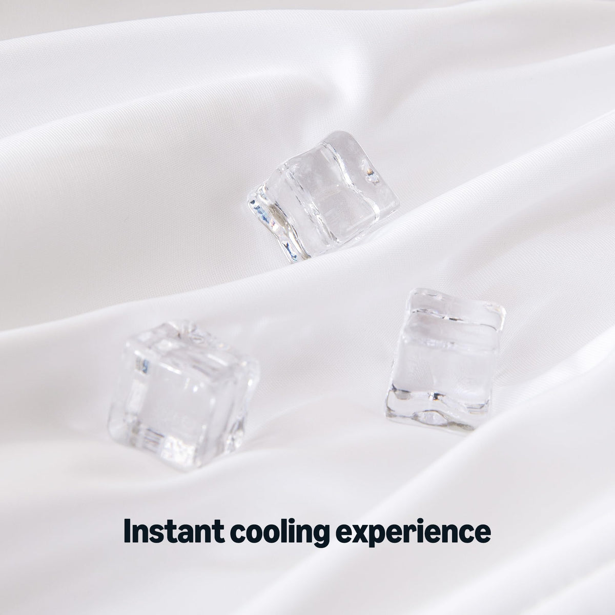 Amazon Basics Cooling Comforter folded neatly showcases lightweight design ideal for summer.