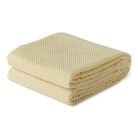 Amazon Basics Non-Slip Rug Pad 5x8 top view showing secure rug placement